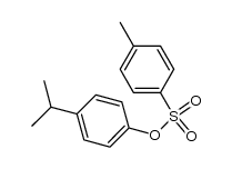 4-isopropylphenyl 4-methylbenzenesulfonate结构式