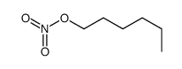 Hexyl nitrate Structure