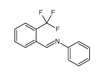 N-phenyl-1-[2-(trifluoromethyl)phenyl]methanimine Structure