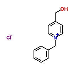 1-Benzyl-4-(hydroxymethyl)pyridinium chloride Structure