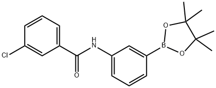 3-(3-氯苯甲酰基氨基)苯硼酸频哪醇酯图片