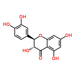 (±)-Taxifolin structure