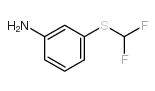 3-(DIFLUOROMETHYLTHIO)ANILINE structure