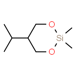 1,3-Dioxa-2-silacyclohexane,2,2-dimethyl-5-(1-methylethyl)-(9CI) Structure