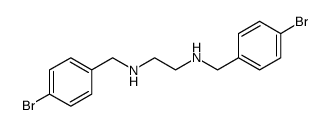 N1,N2-Bis(4-Bromobenzyl)Ethane-1,2-Diamine structure