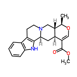 19-epi-Ajmalicine Structure