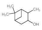 (+)-异松蒎醇结构式