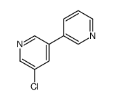 5-CHLORO-3,3?-BIPYRIDINE structure