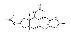 brefeldin A 4,7-O-diacetate结构式