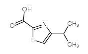 4-Isopropylthiazole-2-carboxylic acid structure