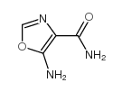 5-氨基恶唑-4-甲酰胺结构式