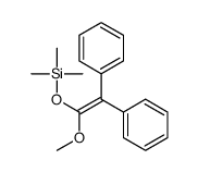 (1-methoxy-2,2-diphenylethenoxy)-trimethylsilane Structure