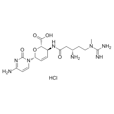 blasticidin s hydrochloride structure