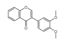 3',4'-Dimethoxyisoflavone Structure