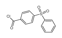 4-(phenylsulfonyl)benzoyl chloride Structure