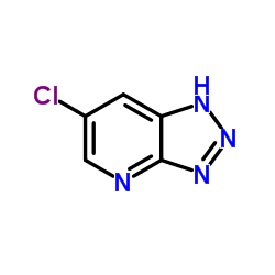 6-Chloro-1H-[1,2,3]triazolo[4,5-b]pyridine structure