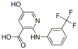 2-[[3-(Trifluoromethyl)phenyl]amino]-5-hydroxynicotinic acid Structure