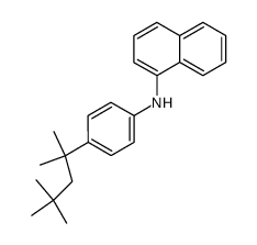 N-(4-tert-octylphenyl)-1-naphthylamine Structure