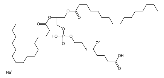 1,2-dipalmitoyl-sn-glycero-3-phosphoethanolamine-N-(glutaryl) (sodium salt) picture