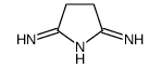 5-imino-3,4-dihydropyrrol-2-amine结构式