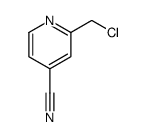 2-(CHLOROMETHYL)ISONICOTINONITRILE结构式