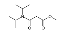 ethyl 3-[di(propan-2-yl)amino]-3-oxopropanoate Structure