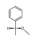 (+)-(R)-methoxyphenylethane Structure