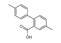 [1,1'-联苯]-2-羧酸,4,4-二甲基结构式