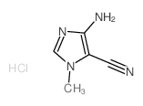 5-amino-3-methyl-imidazole-4-carbonitrile Structure