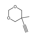 1,3-Dioxane, 5-ethynyl-5-methyl- (9CI) structure