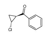 cis-1-Benzoyl-2-chlorocyclopropane结构式