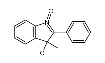 3-hydroxy-3-methyl-2-phenyl-3H-indole N-oxide结构式