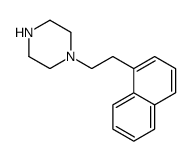 1-(2-(萘-1-基)乙基)哌嗪结构式