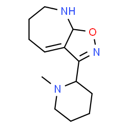 5H-Isoxazolo[5,4-b]azepine,6,7,8,8a-tetrahydro-3-(1-methyl-2-piperidinyl)-(9CI) picture