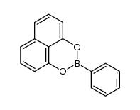 1,8-naphthylene phenylboronate结构式