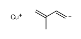 copper(1+),2-methylbuta-1,3-diene结构式