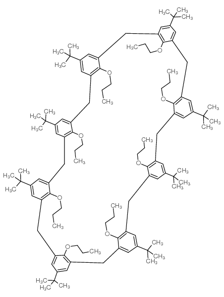 4-tert-butylcalix[8]arene octa-n-propyl ether picture