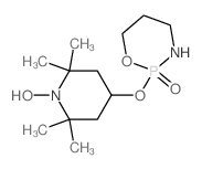 1-Piperidinyloxy,2,2,6,6-tetramethyl-4-[(tetrahydro-2-oxido-2H-1,3,2-oxazaphosphorin-2-yl)oxy]-(9CI)结构式