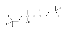 hydroxy-[hydroxy-methyl-(3,3,3-trifluoropropyl)silyl]oxy-methyl-(3,3,3-trifluoropropyl)silane Structure