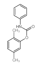 (2,5-dimethylphenyl) N-phenylcarbamate结构式