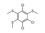 1,2,4-tris(methylthio)-3,5,6-trichlorobenzene结构式