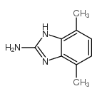 1H-Benzimidazol-2-amine,4,7-dimethyl-(9CI) structure