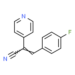 3-(4-FLUORO-PHENYL)-2-PYRIDIN-4-YL-ACRYLONITRILE picture