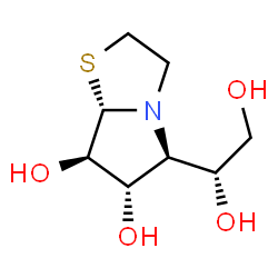 Pyrrolo[2,1-b]thiazole-6,7-diol, 5-[(1R)-1,2-dihydroxyethyl]hexahydro-, (5S,6S,7R,7aS)- (9CI) picture