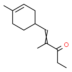 2-methyl-1-(4-methyl-3-cyclohexen-1-yl)pent-1-en-3-one picture