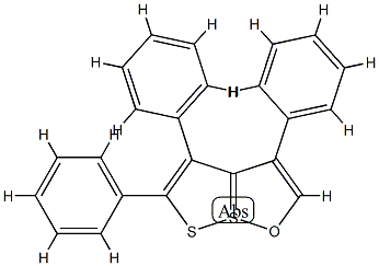 3,4,5-Triphenyl[1,2]dithiolo[1,5-b][1,2]oxathiole-7-SIV structure