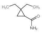 Cyclopropanecarboxamide,2,2-diethyl- structure