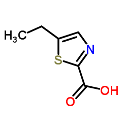 2,5-乙基-2-噻唑羧酸结构式