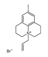 4-Allyl-9-methyljulolidinium bromide结构式