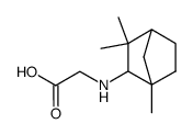 Glycine, N-(1,3,3-trimethyl-2-norbornyl)- (8CI) Structure